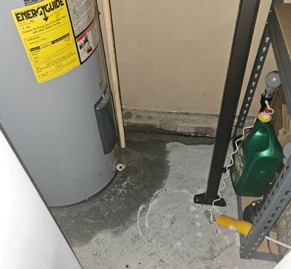 water leak in greensboro home